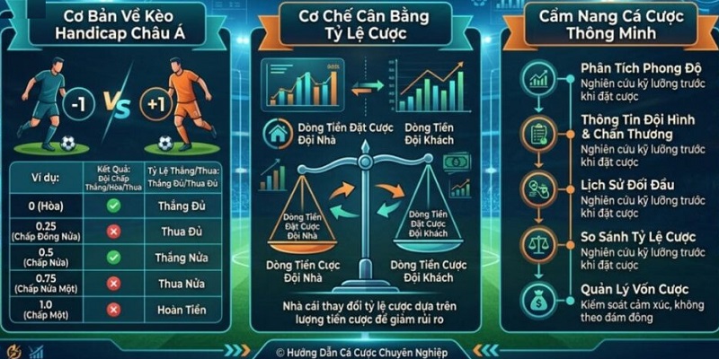 Odds kèo Handicap hấp dẫn