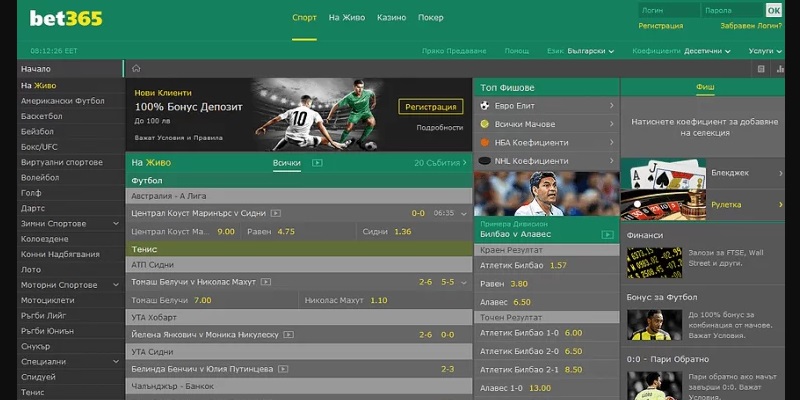 Rút tiền Bet365